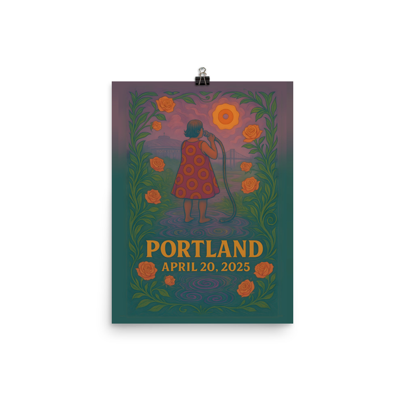 Phish Poster Spring Tour 2025 Portland Lot Poster Phish Print