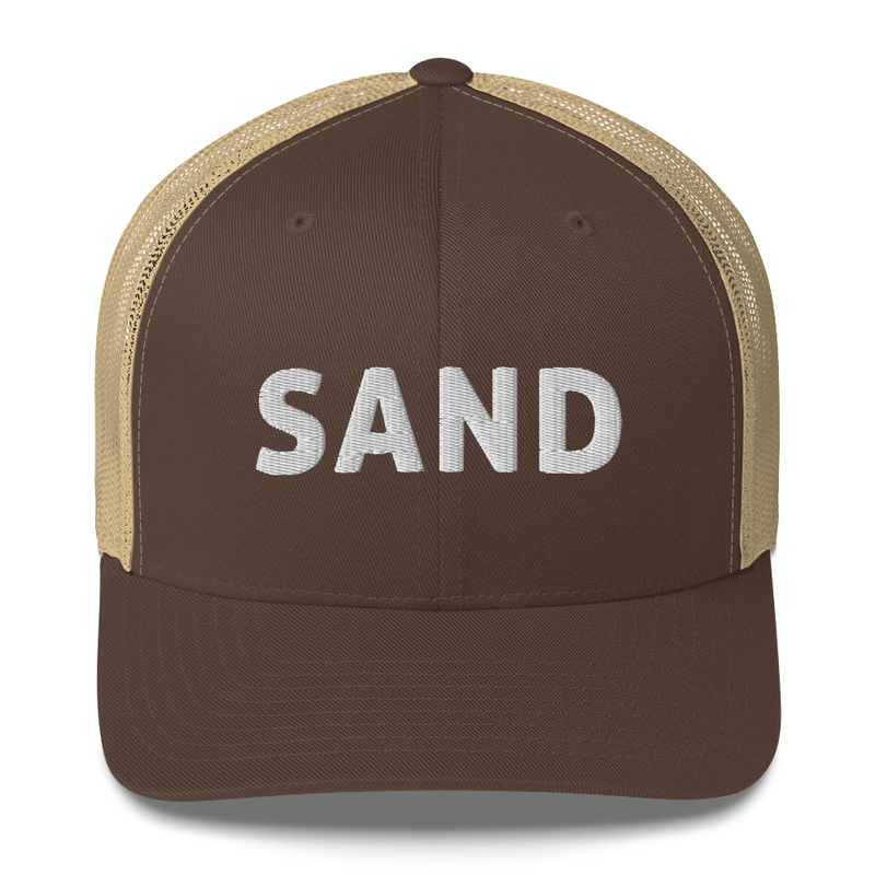 SAND Embroidered Trucker Cap Hat