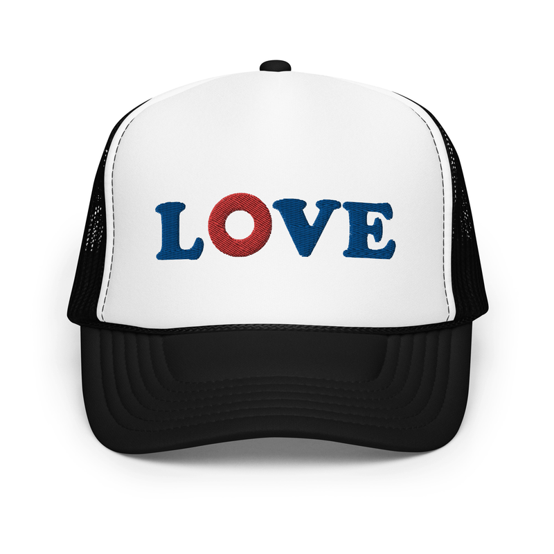 LOVE Embroidered Trucker Hat