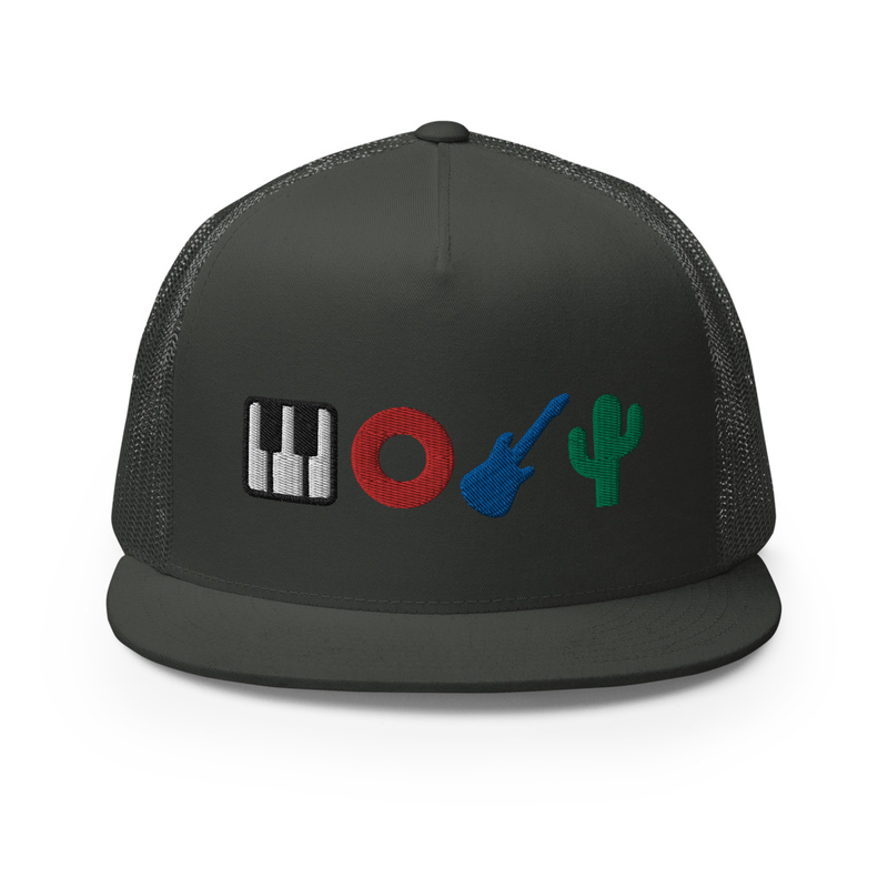 Phan Band Embroidered Trucker Cap