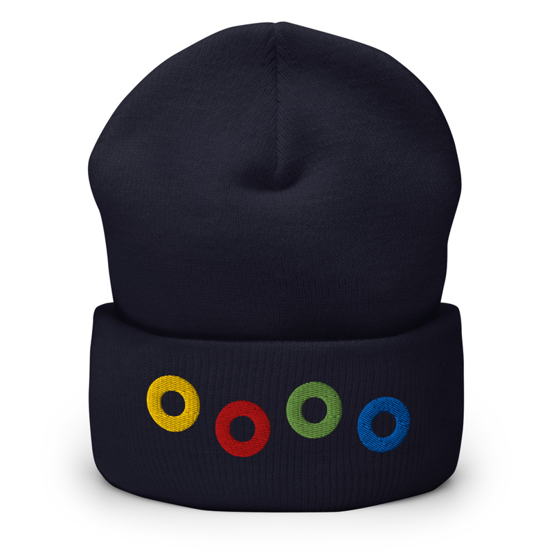 Rescue Squad Donuts Cuffed Beanie