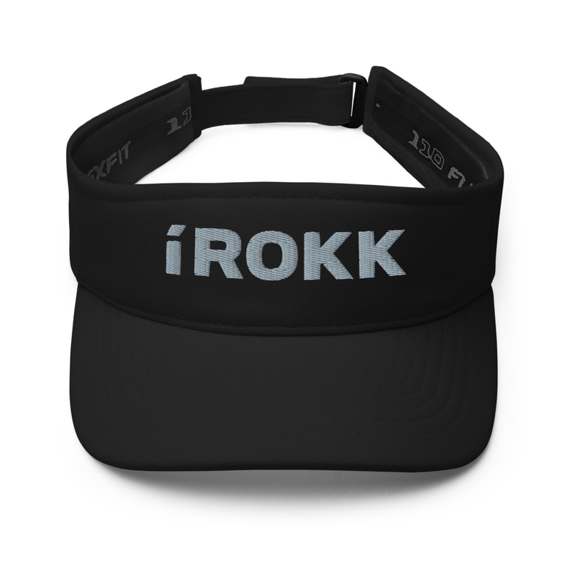 í Rokk Embroidered Flexfit Visor