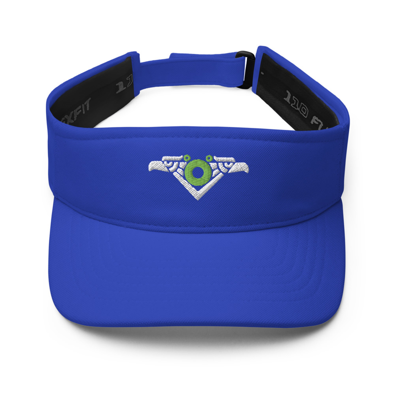 Mexico Visor Green Circle Donut Embroidered FlexFit Visor