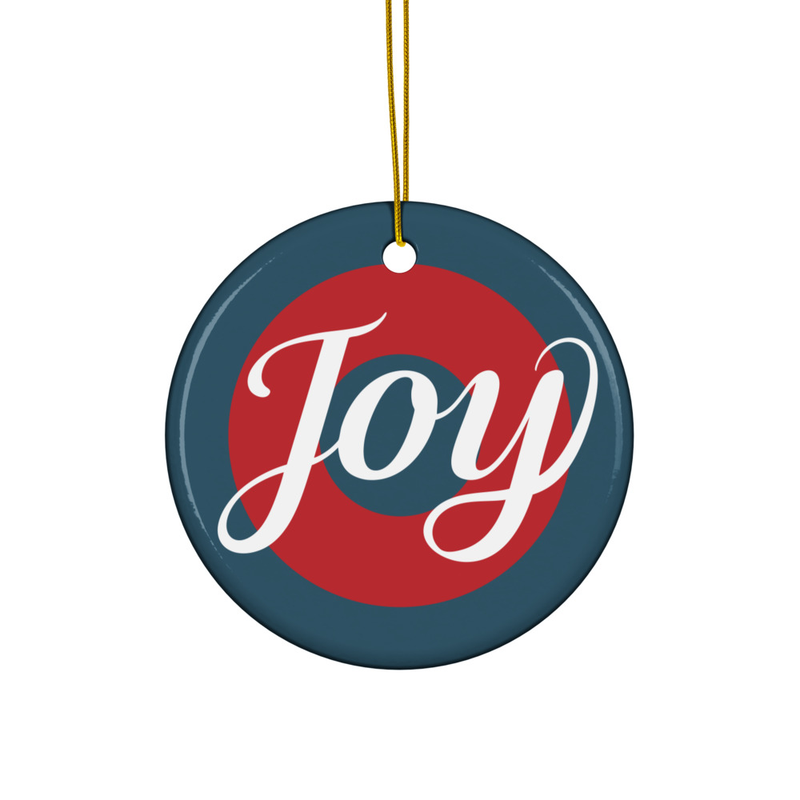Joy Ceramic ornament
