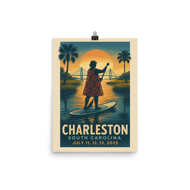 Phish Poster Summer Tour 2025 Charleston Lot Poster Phish Print