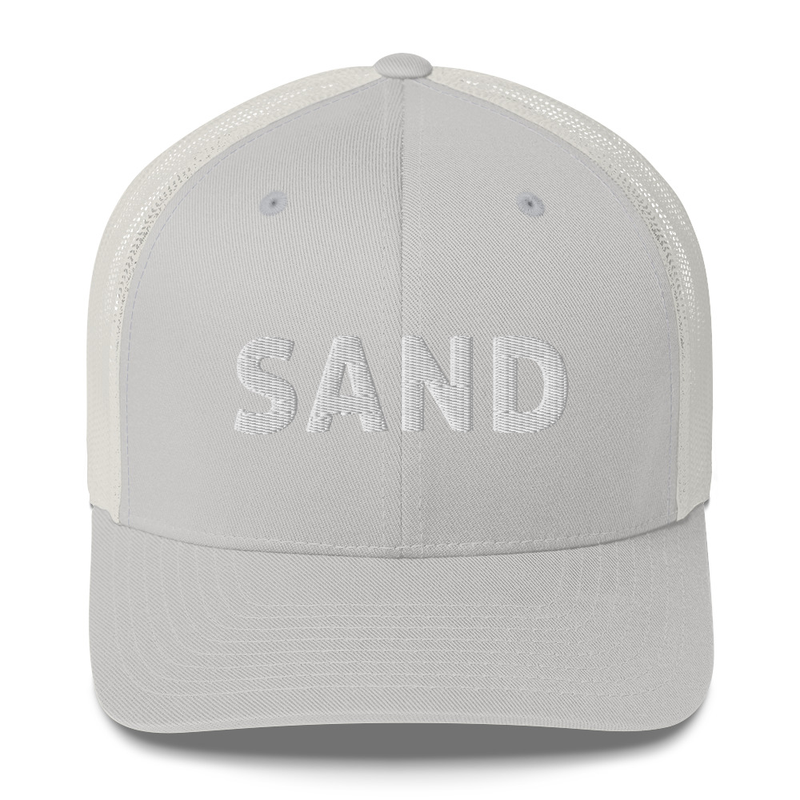 SAND Embroidered Trucker Cap Hat