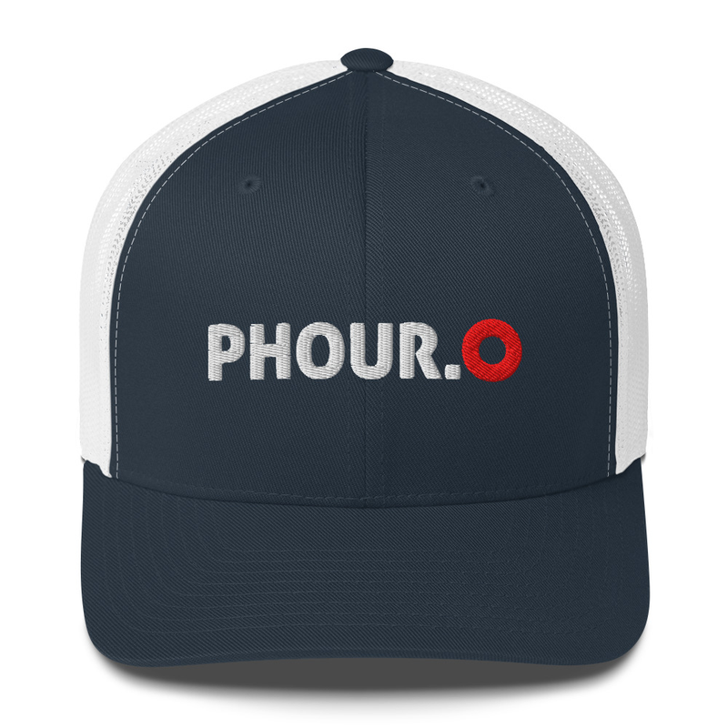 4.0 Phan Embroidered Trucker Cap