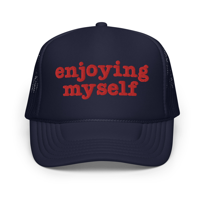 YEM : Enjoying Myself Foam Front Trucker Hat