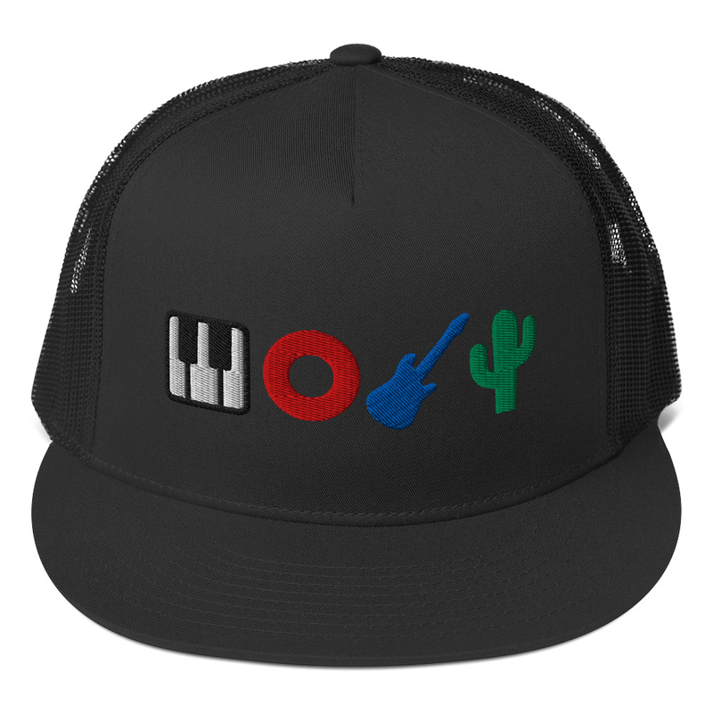 Phan Band Embroidered Foam Trucker Cap