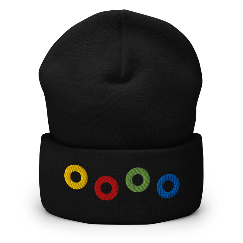 Rescue Squad Donuts Cuffed Beanie