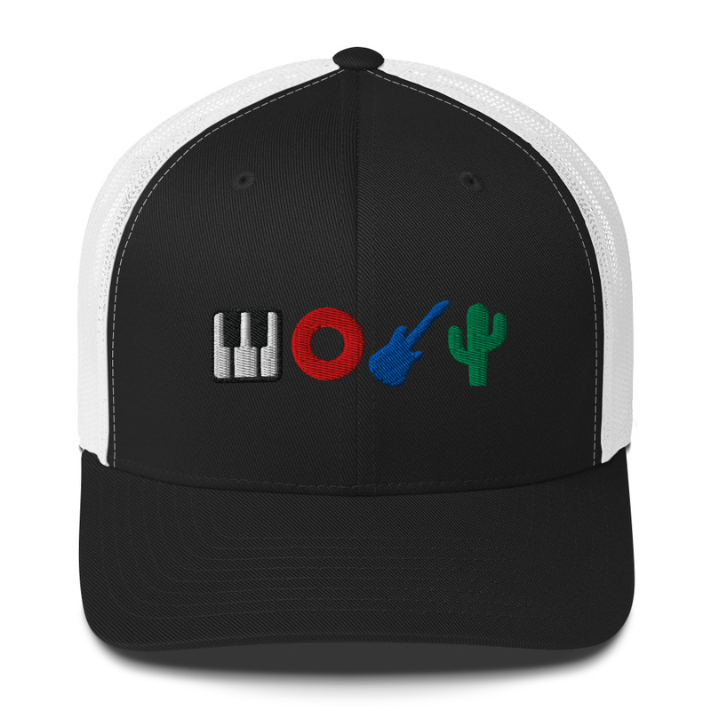 Phan Band Embroidered Trucker Cap