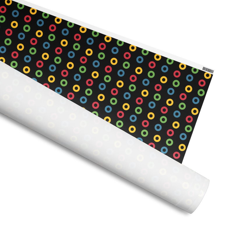 Rescue Squad Donut Wrapping Paper Roll