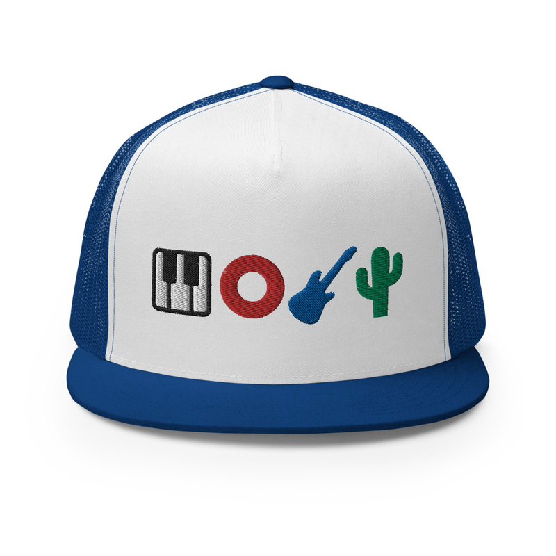 Phan Band Embroidered Trucker Cap