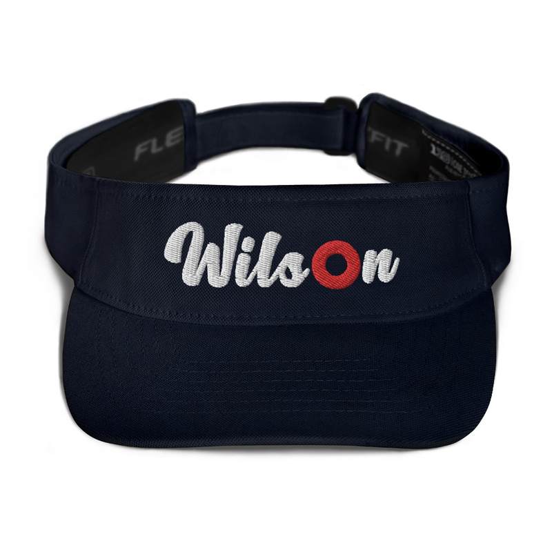 Wilson Embroidered Flex Fit Visor