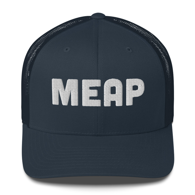 MEAP Embroidered Trucker Cap