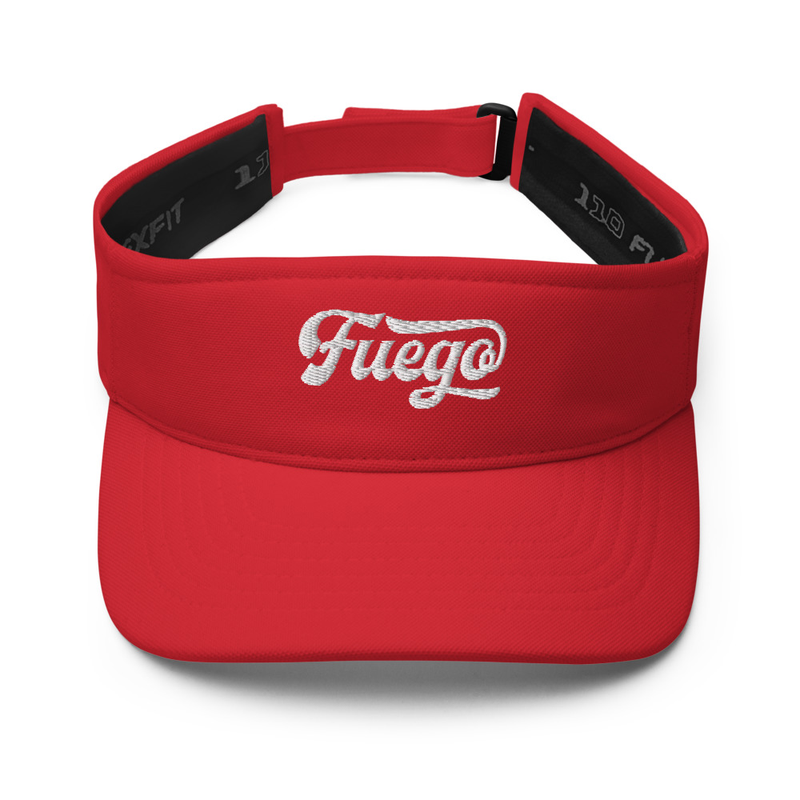 Fuego Embroidered Flexfit Visor