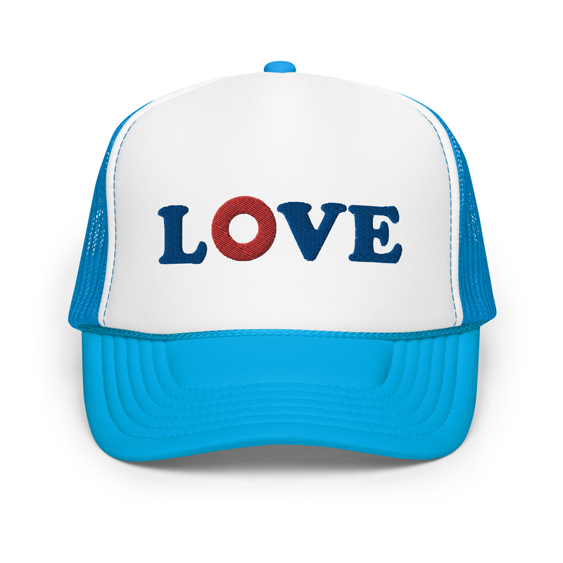 LOVE Embroidered Trucker Hat