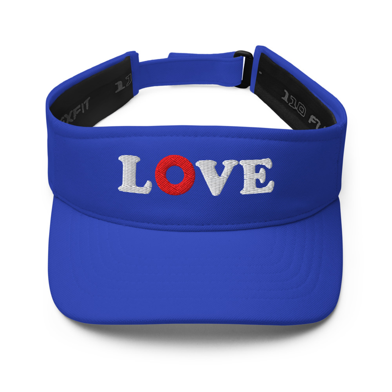 Love Phish Embroidered Flexfit Visor