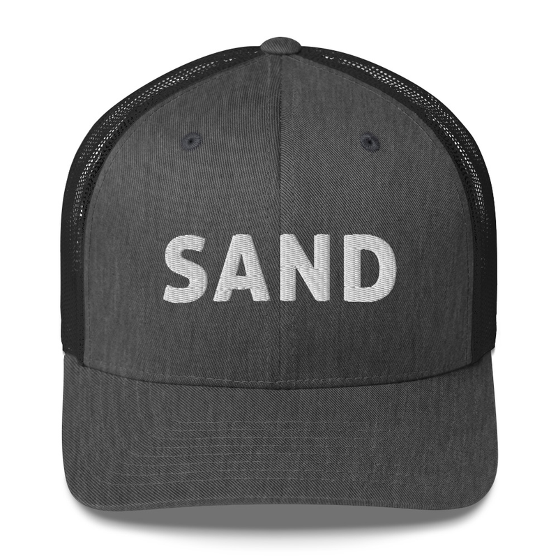 SAND Embroidered Trucker Cap Hat