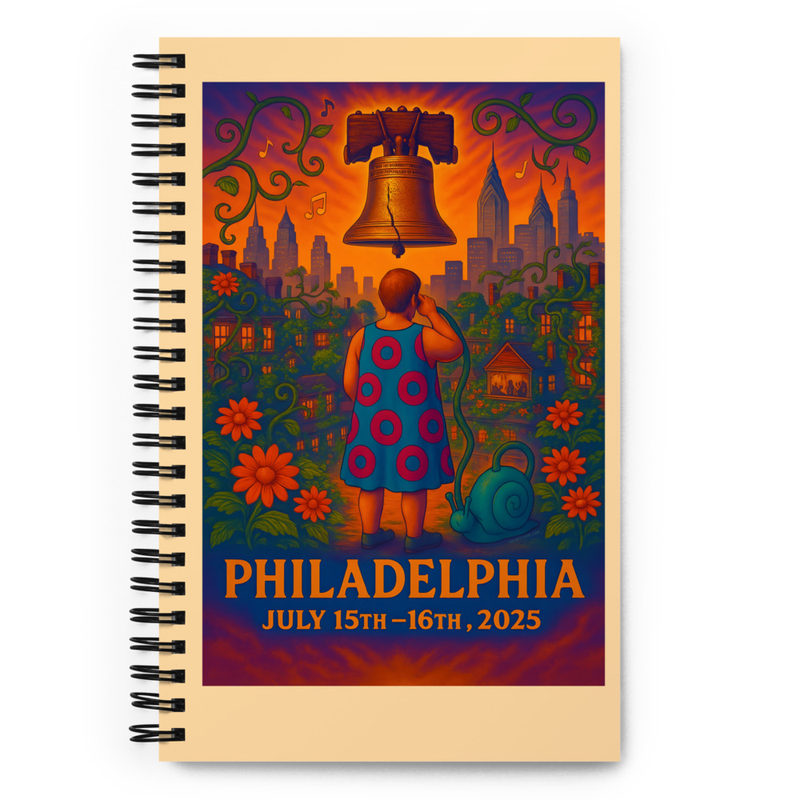 Phish Notebook Summer Tour 2025 Philly Lot Notebook Phish Print Philadelphia