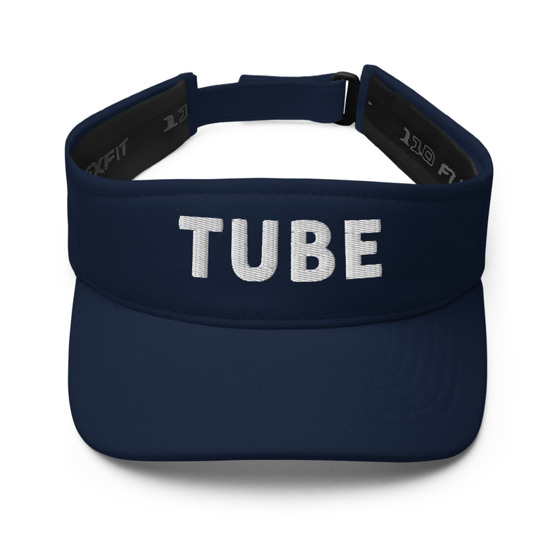 Tube Embroidered Flexfit Visor