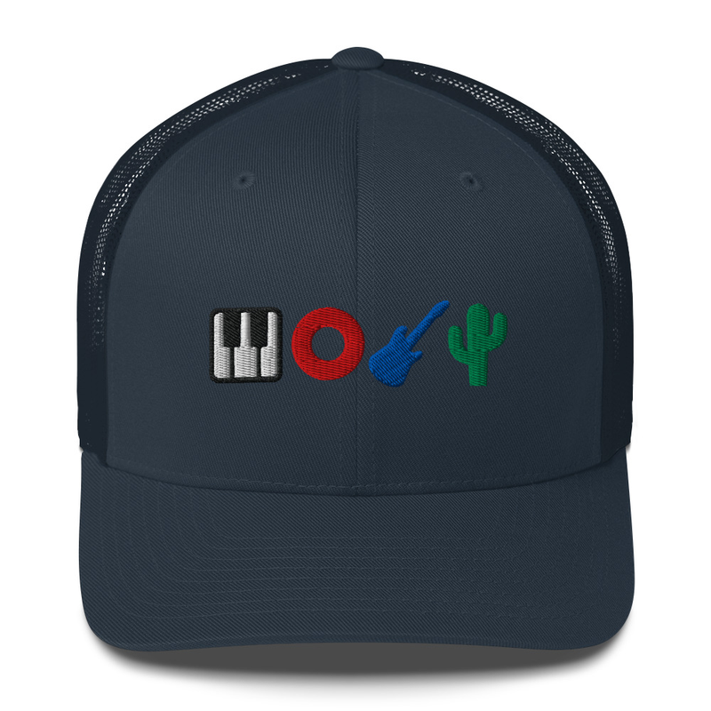 Phan Band Embroidered Trucker Cap