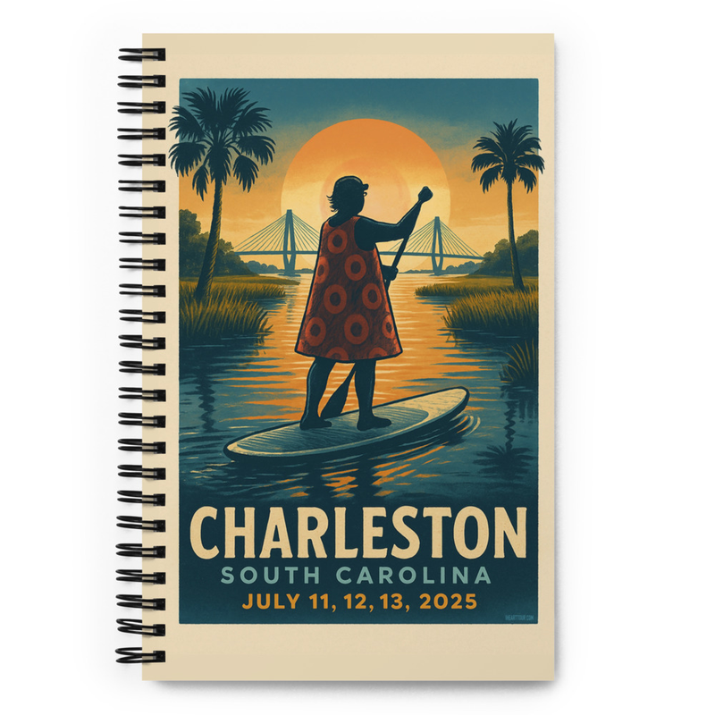 Phish Notebook Summer Tour 2025 Charleston Lot Notebook Phish Print