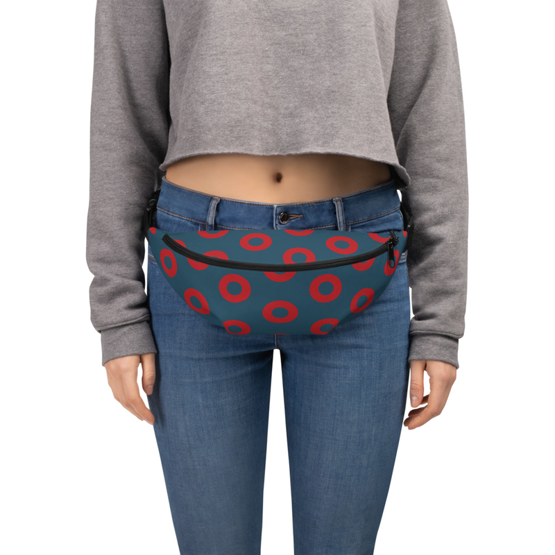 Red Circle Donut Fanny Pack - YEM