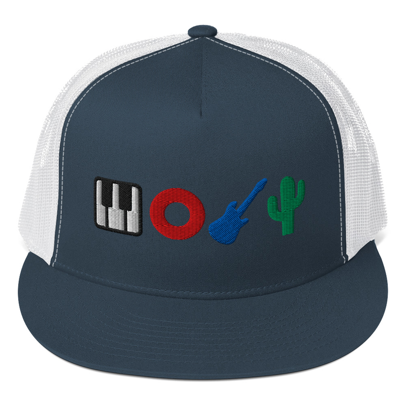 Phan Band Embroidered Foam Trucker Cap