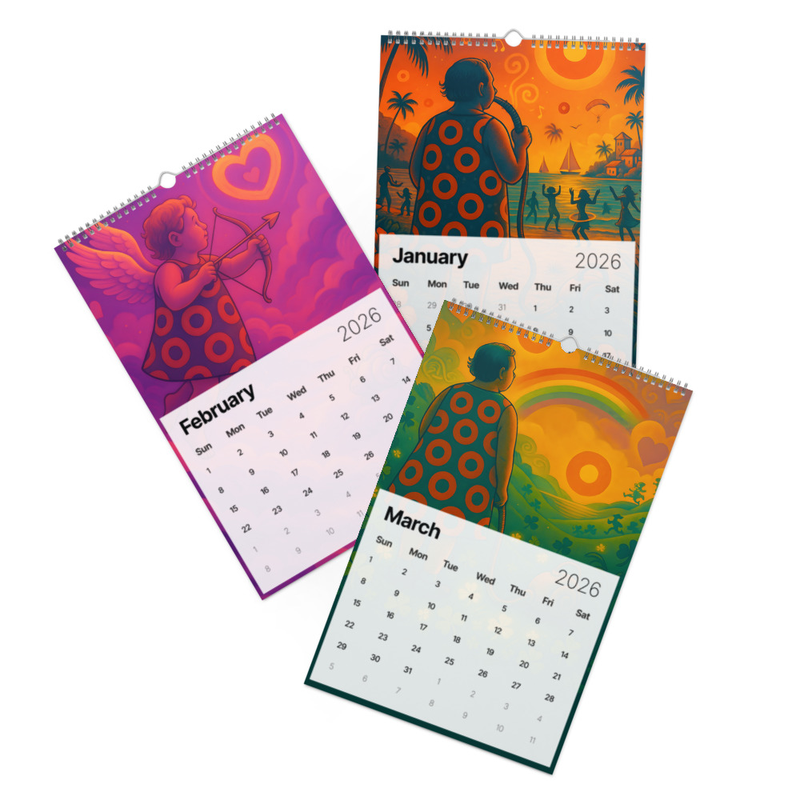 Phish Calendar 2026 Phish Wall Calendar Phish Gift Christmas Phishmas