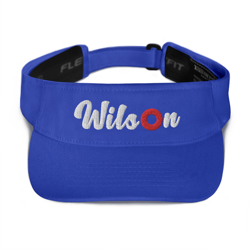 Wilson Embroidered Flex Fit Visor