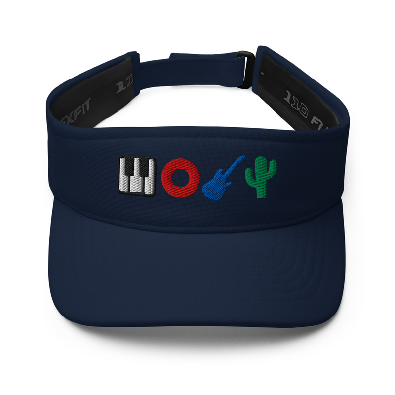 Phan Band Embroidered Flexfit Visor