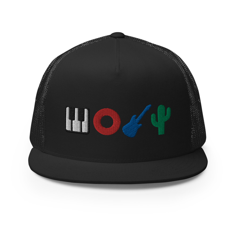 Phan Band Embroidered Trucker Cap