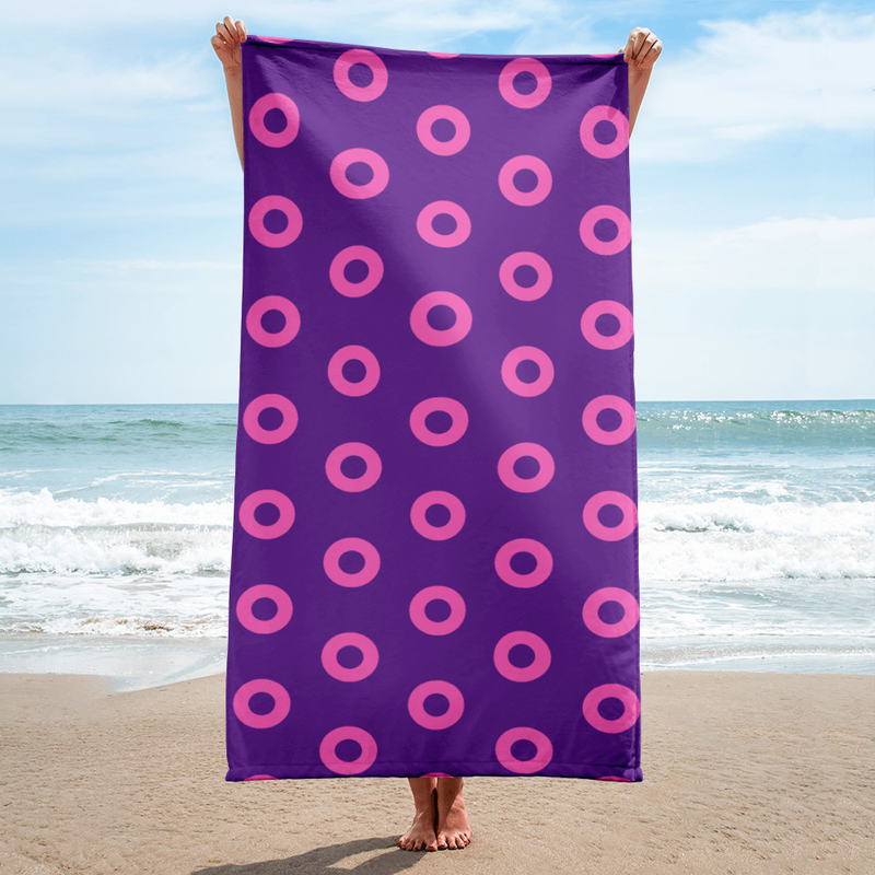 Pink Donut Towel