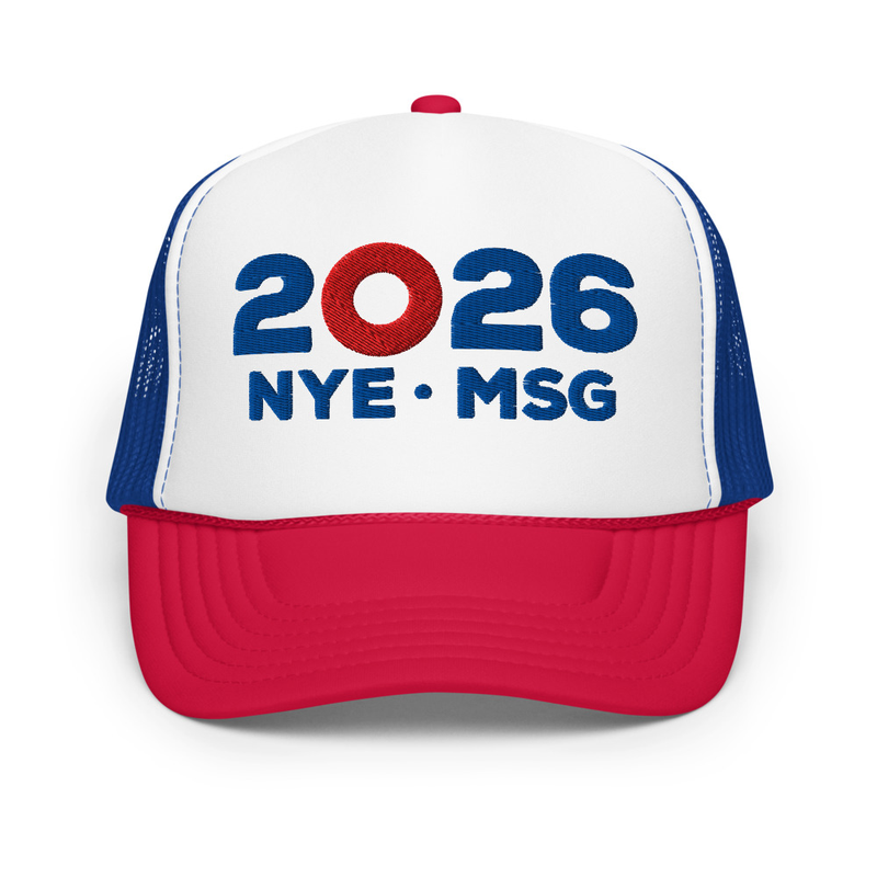 Phish NYE MSG 2026 Foam Trucker Hat