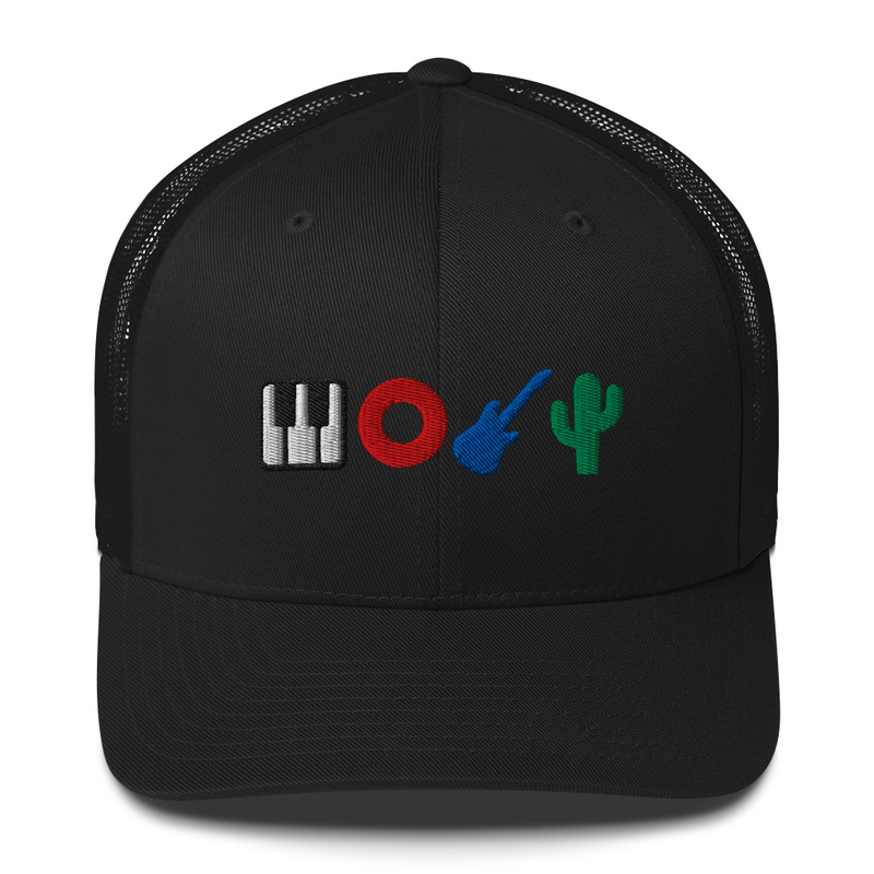 Phan Band Embroidered Trucker Cap