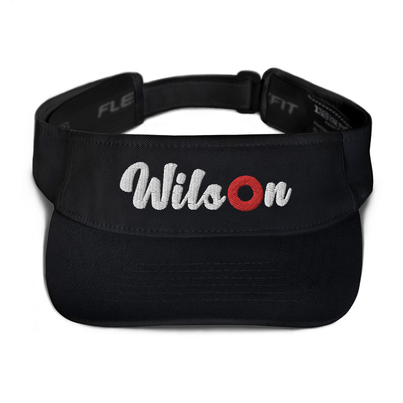 Wilson Embroidered Flex Fit Visor