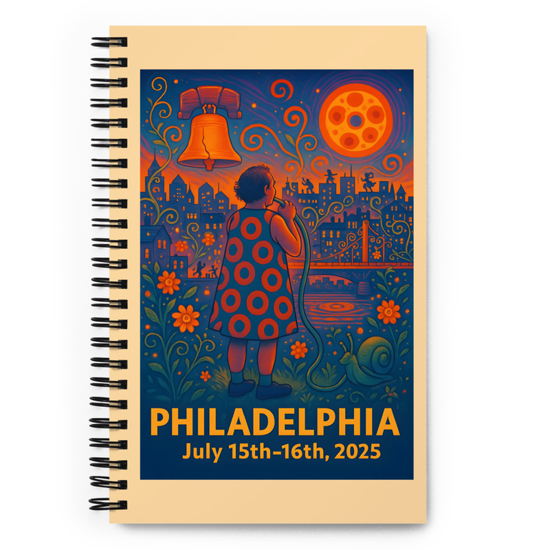 Phish Notebook Summer Tour 2025 Philly Lot Notebook Phish Print Philadelphia