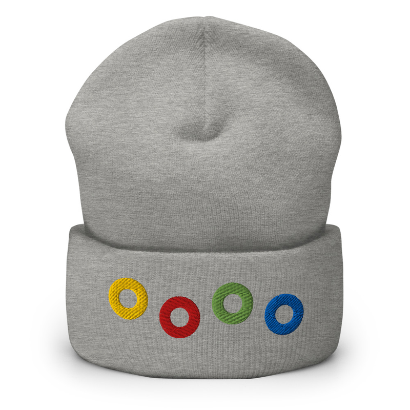 Rescue Squad Donuts Cuffed Beanie