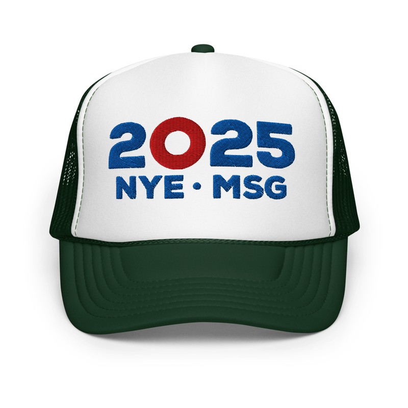 Phish NYE MSG 2025 Foam Trucker Hat