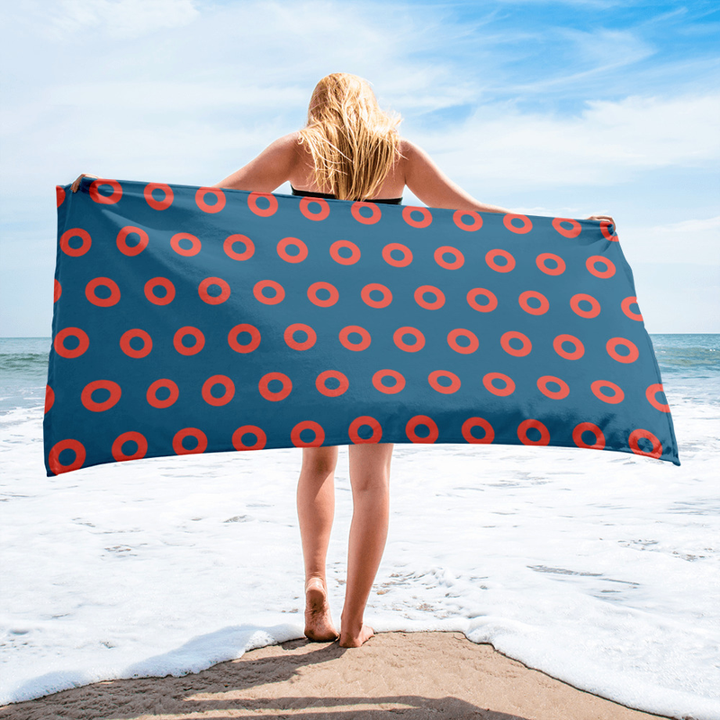 HEX Fishman Donuts Towel