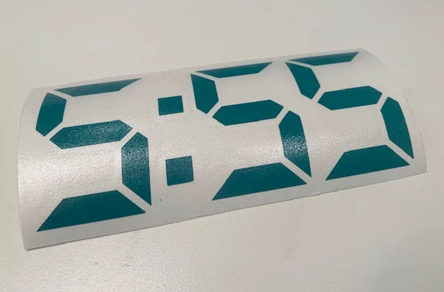 5:55 Vinyl Sticker Decal
