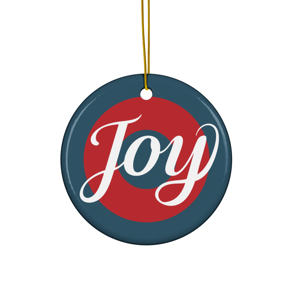 Joy Ceramic ornament