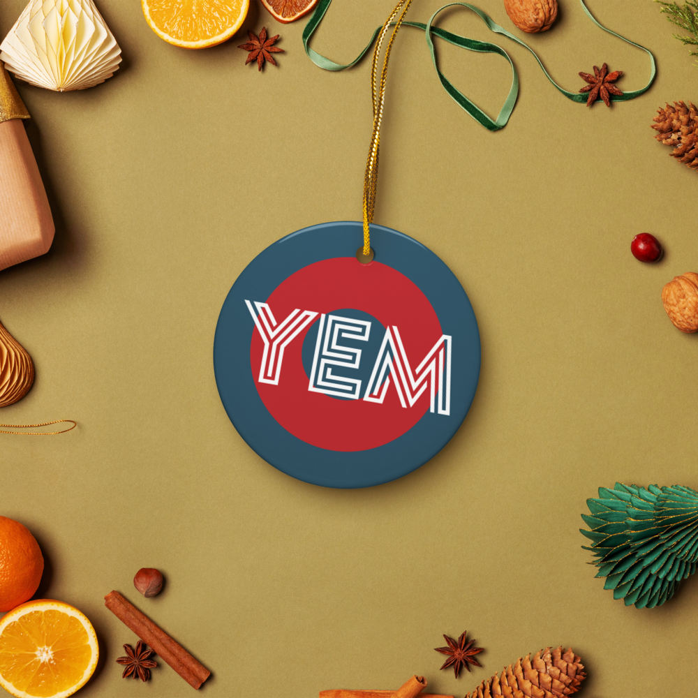 YEM Ceramic ornament