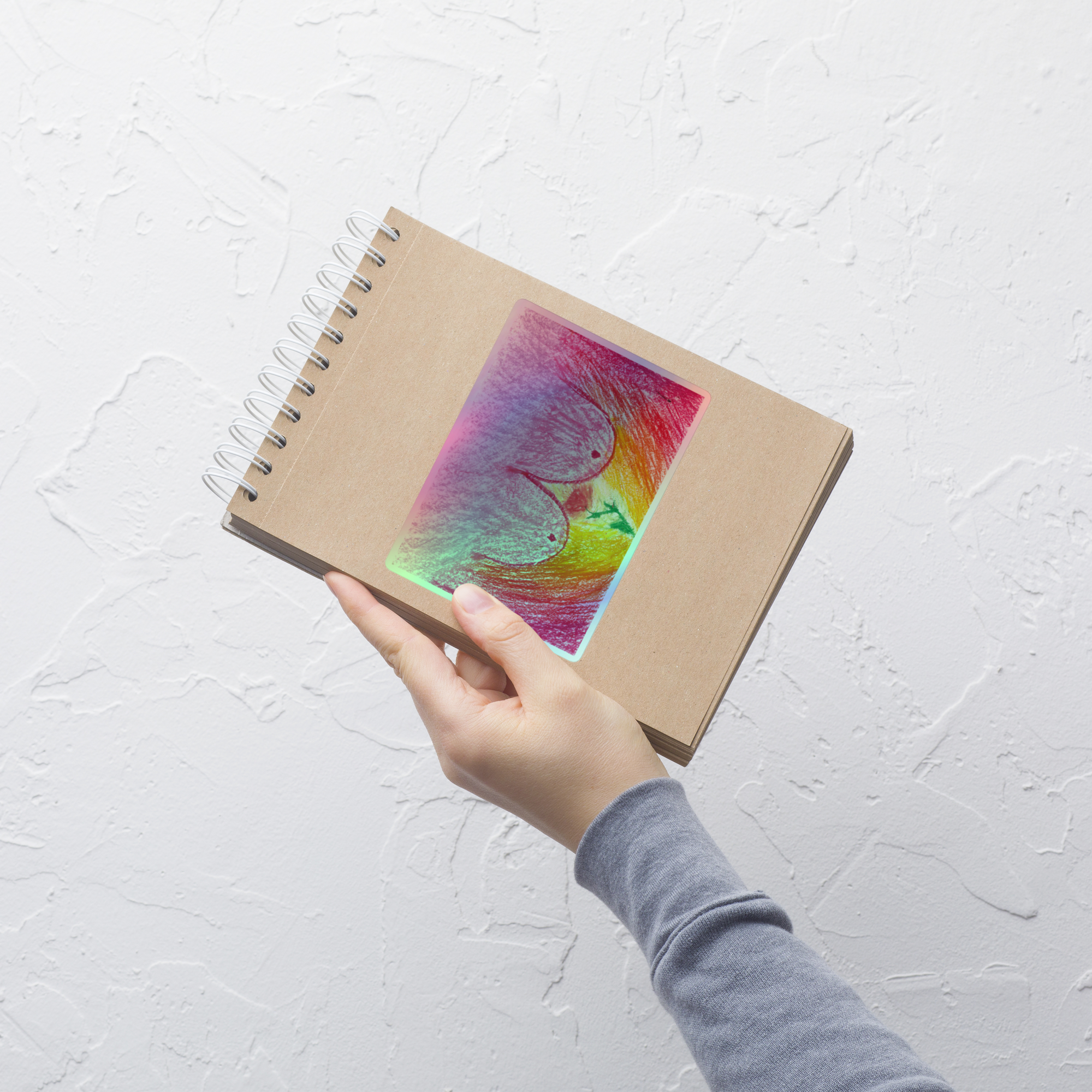 Holografiniai "boobies" lipdukai