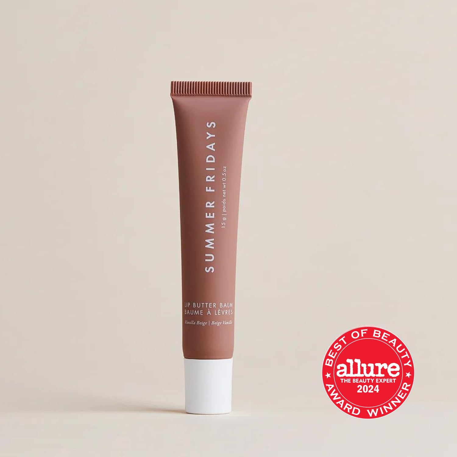 Summer Fridays Tinted Lip Butter Balm - Conditioning Vegan Lip Balm for Instant Moisture, Shine & Hydration