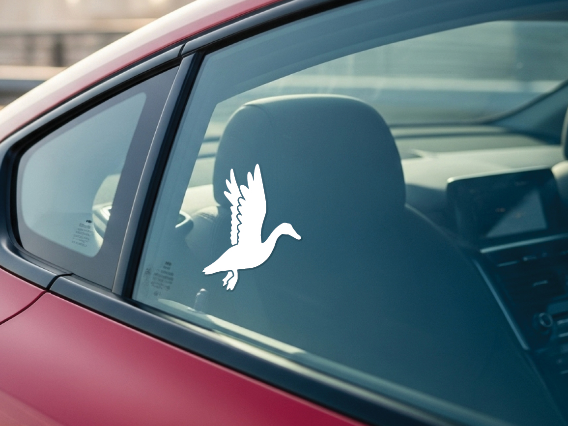 Goose Vinyl Decal Sticker: Car, Window, Laptop