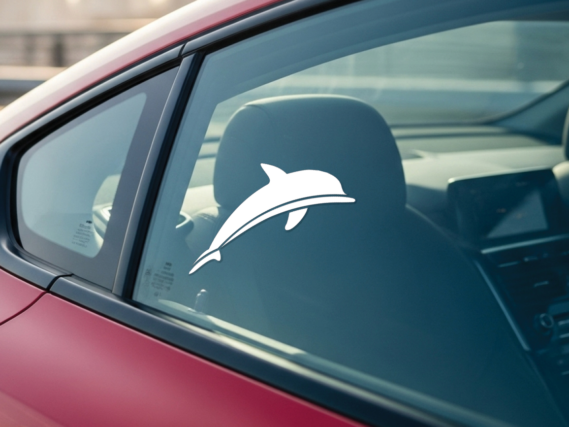 Dolphin Vinyl Sticker Decal