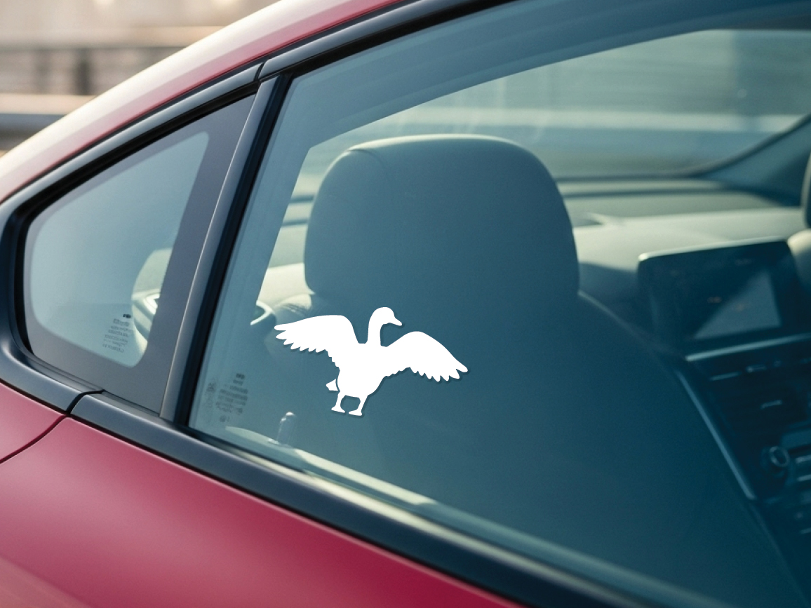 Goose Vinyl Decal Sticker: Car, Window, Laptop