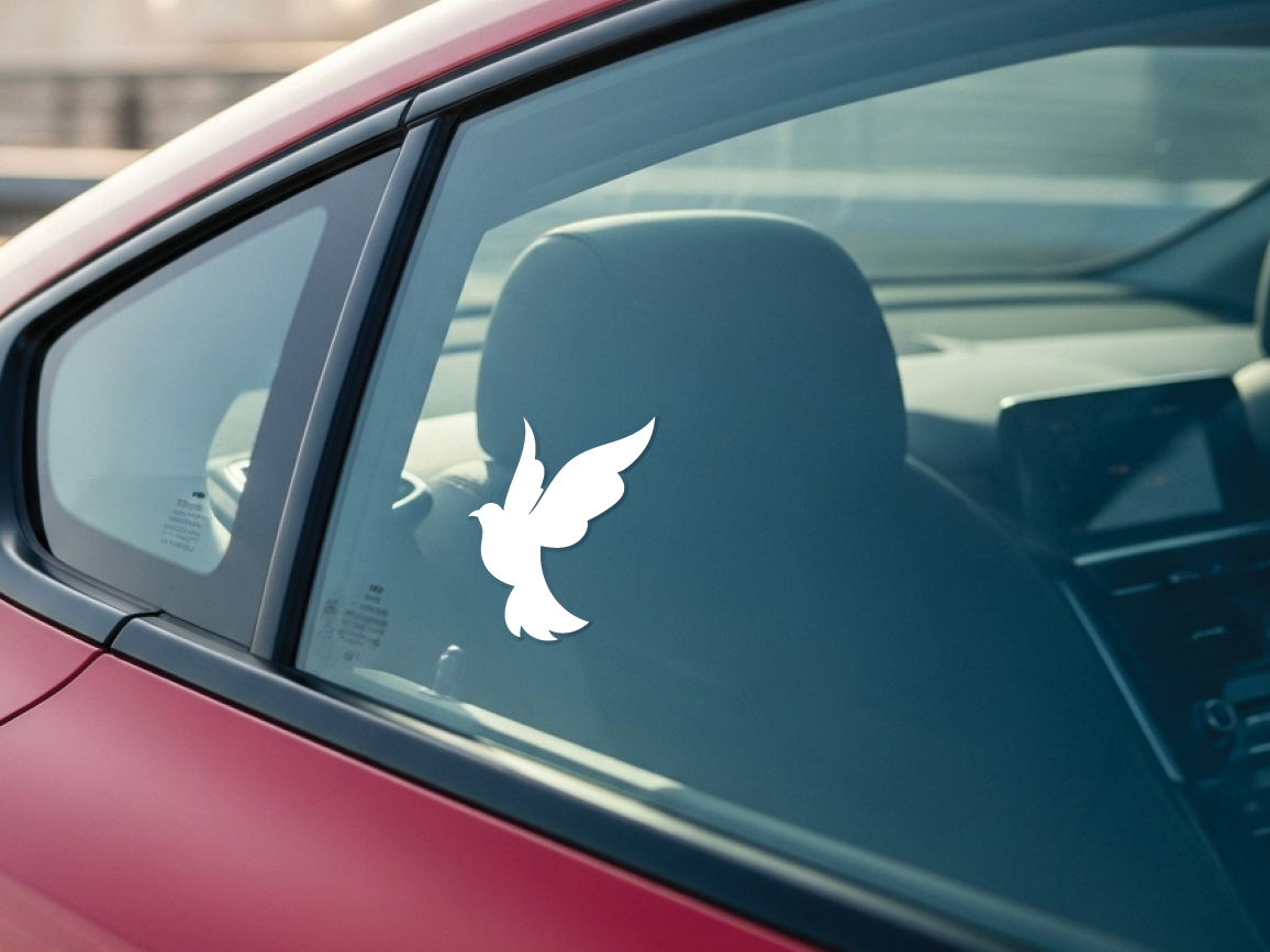 Peace Dove Vinyl Decal Sticker: Car, Window, Laptop